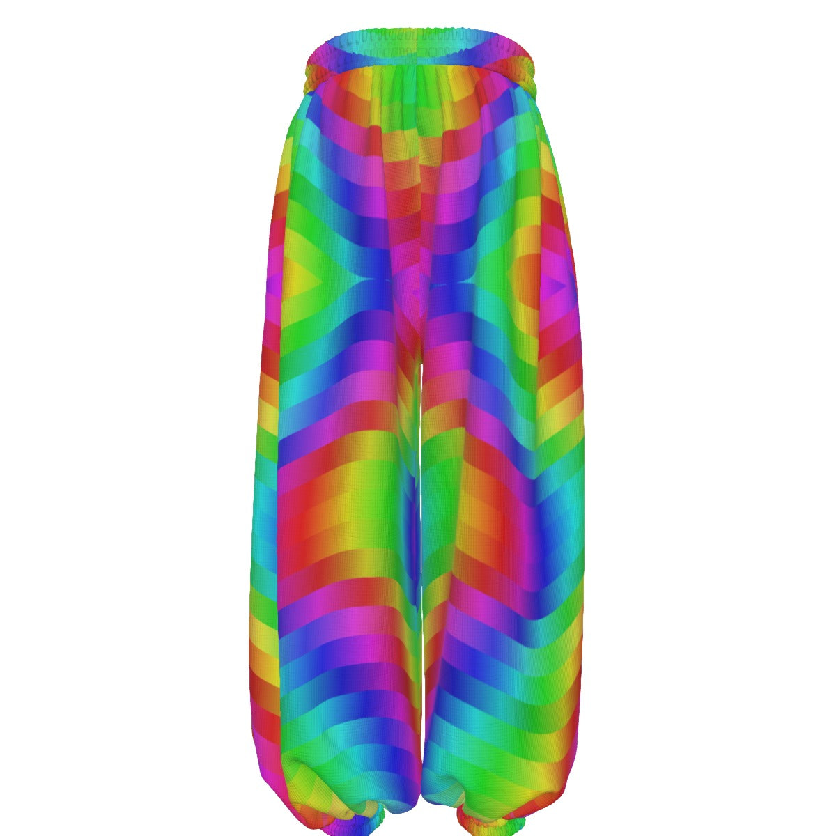 Wavy Rainbow Clown Pants Baggy Pants Clowncore Sweatpants