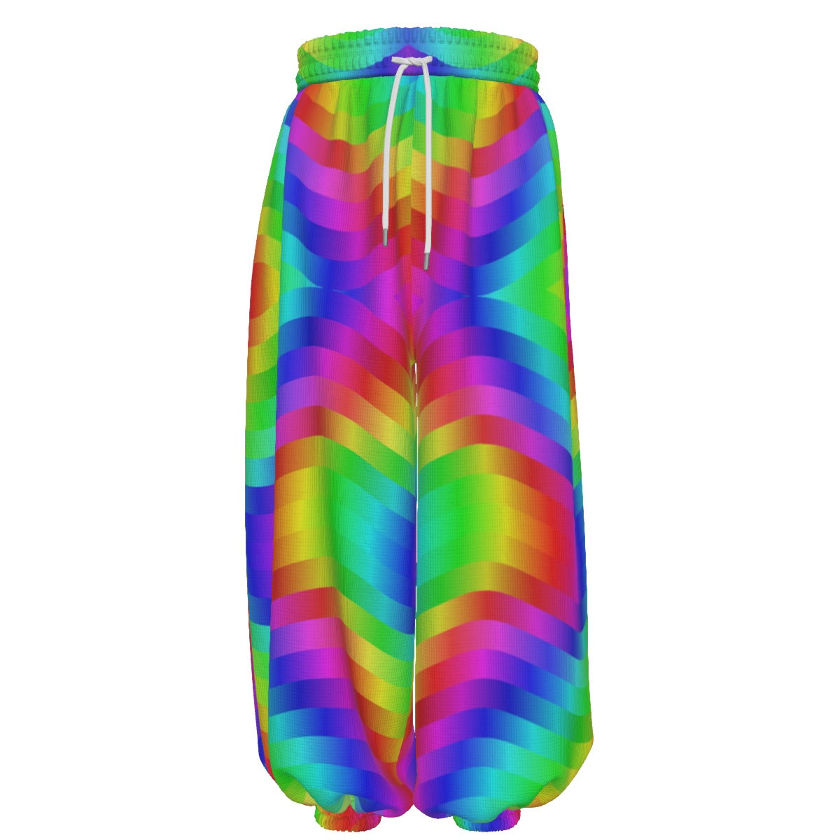 Wavy Rainbow Clown Pants Baggy Pants Clowncore Sweatpants