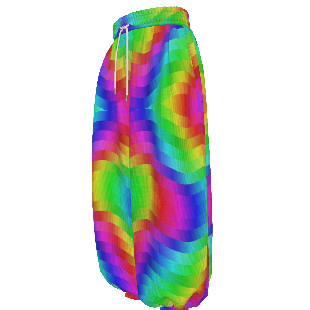 Wavy Rainbow Clown Pants Baggy Pants Clowncore Sweatpants