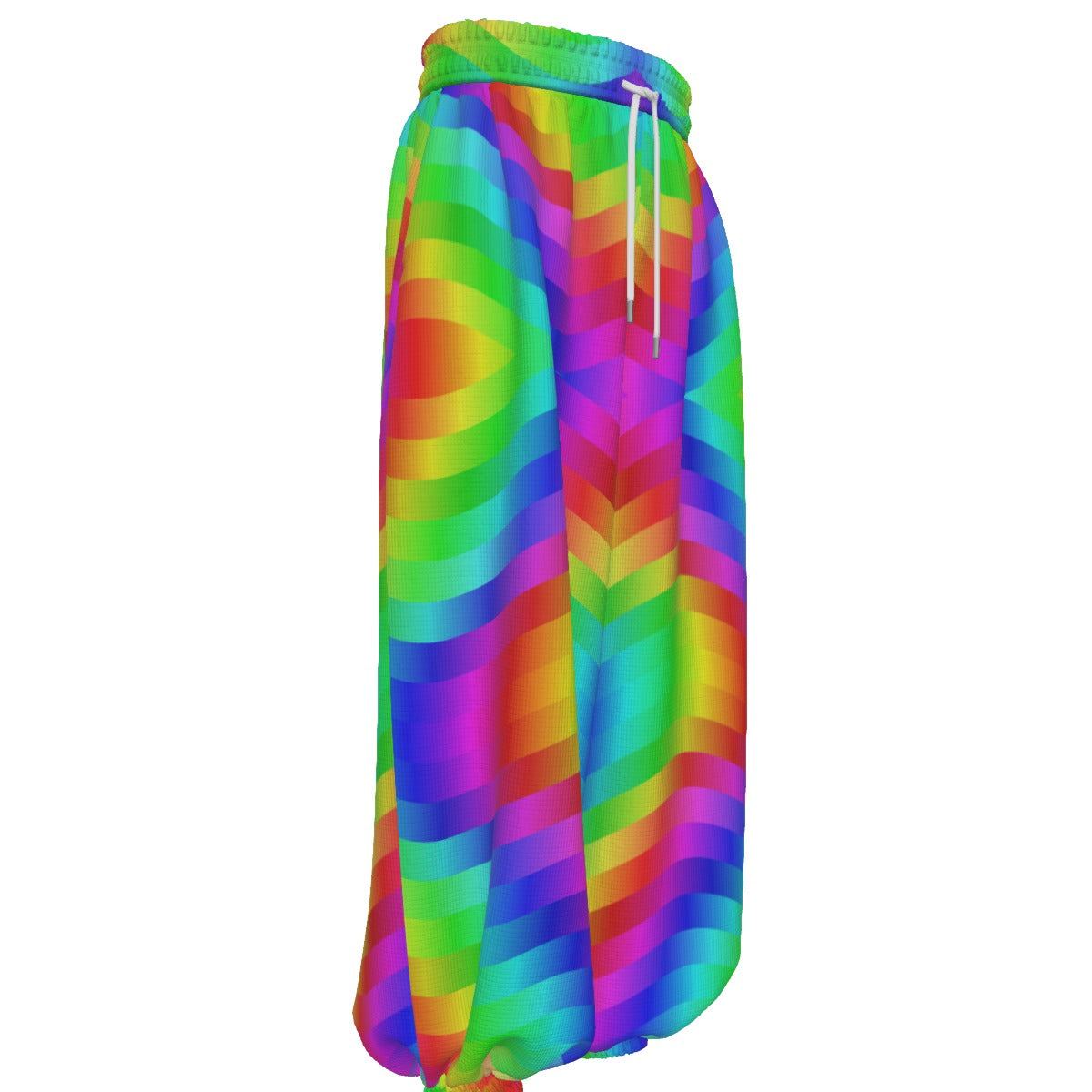 Wavy Rainbow Clown Pants Baggy Pants Clowncore Sweatpants