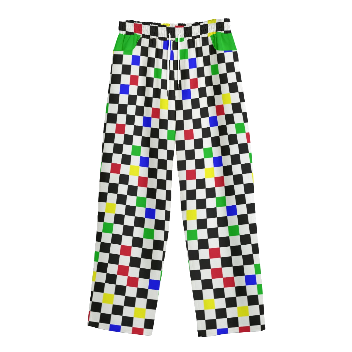 Froggy Checker Kidcore Clown Pants! Adult Clowncore Cotton Costume Clowning Pants Men Women Unisex