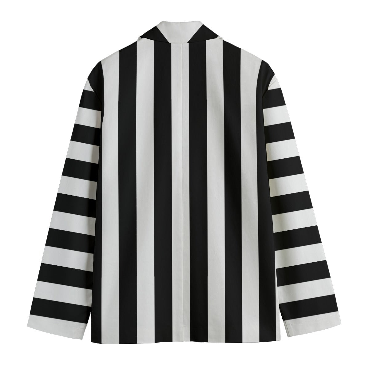 Juicy Beetle Suit Coat ;) Black and White Creepy Clowncore Whimsigoth Cosplay Mens Cotton Twill Coat